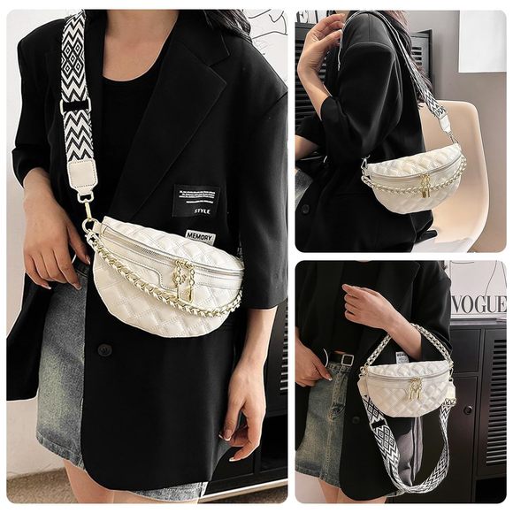 Small Crossbody Sling Bag Luxury Faux Leather Shoulder Bag With T_T - Picture 4 of 7